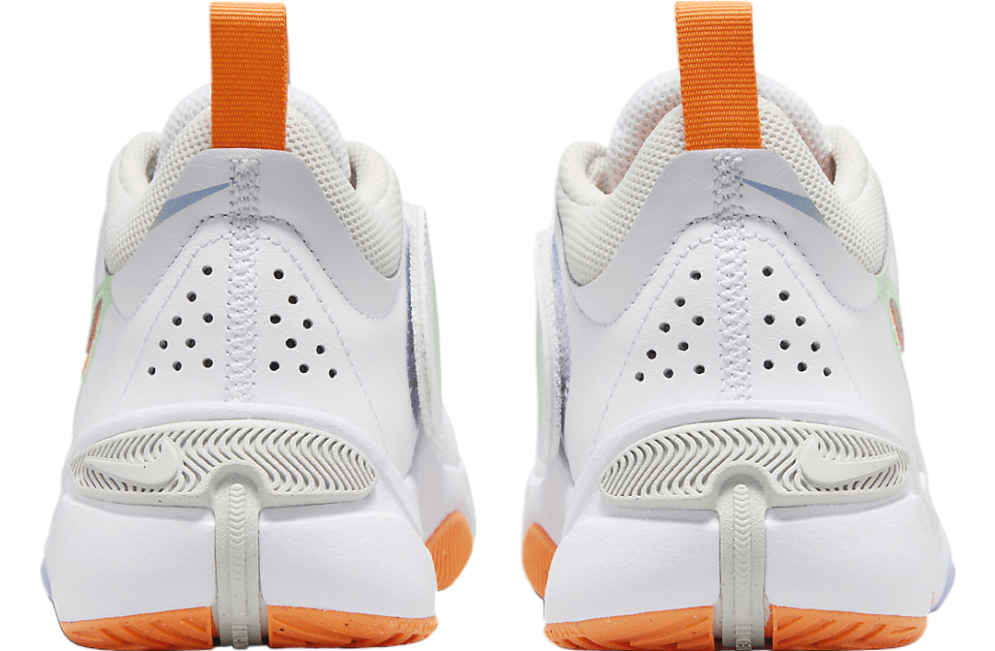 Nike Team Hustle D 11 GS White / Total Orange