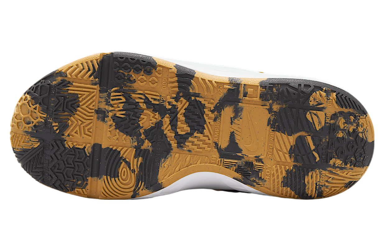 Nike Team Hustle D 12 GS Black / Metallic Gold