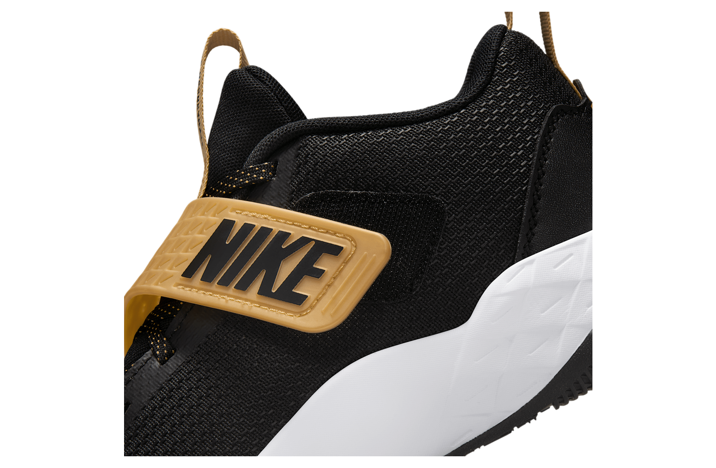 Nike Team Hustle D 12 GS Black / Metallic Gold