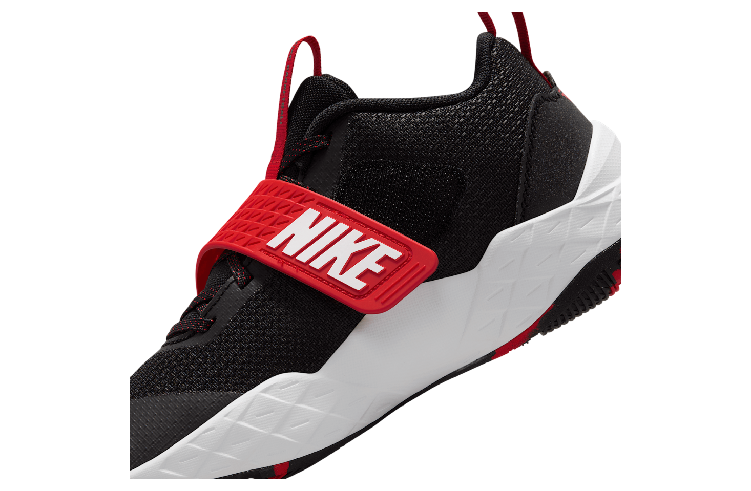 Nike Team Hustle D 12 GS Black / University Red