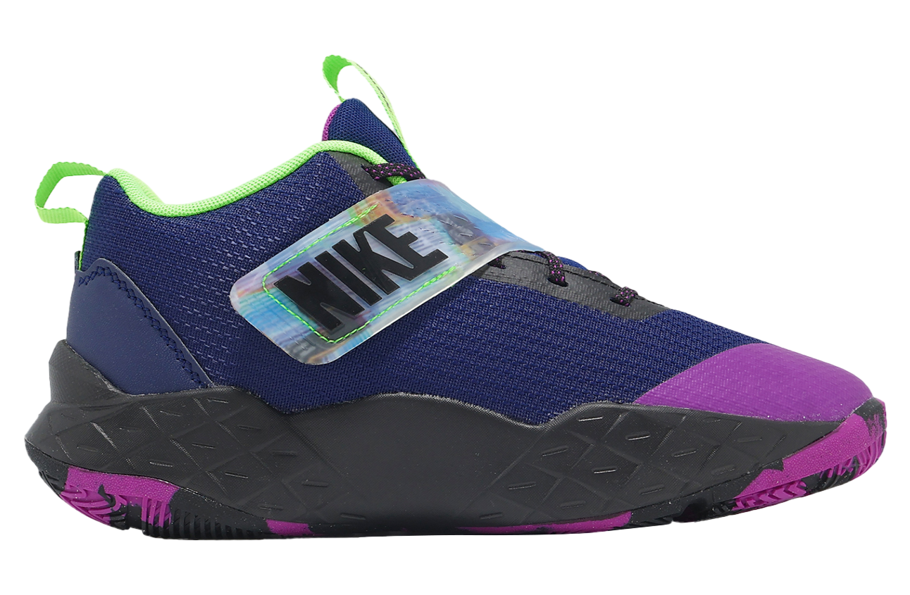 Nike Team Hustle D 12 GS Blue Void / Vivid Purple