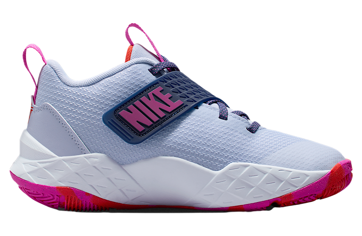 Nike Team Hustle D 12 Gs Ghost / Midnight Navy