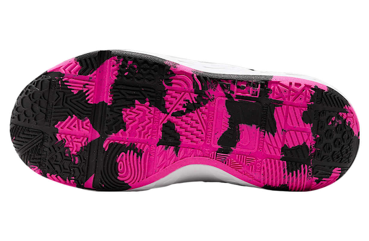 Nike Team Hustle D 12 GS Laser Fuchsia / Black