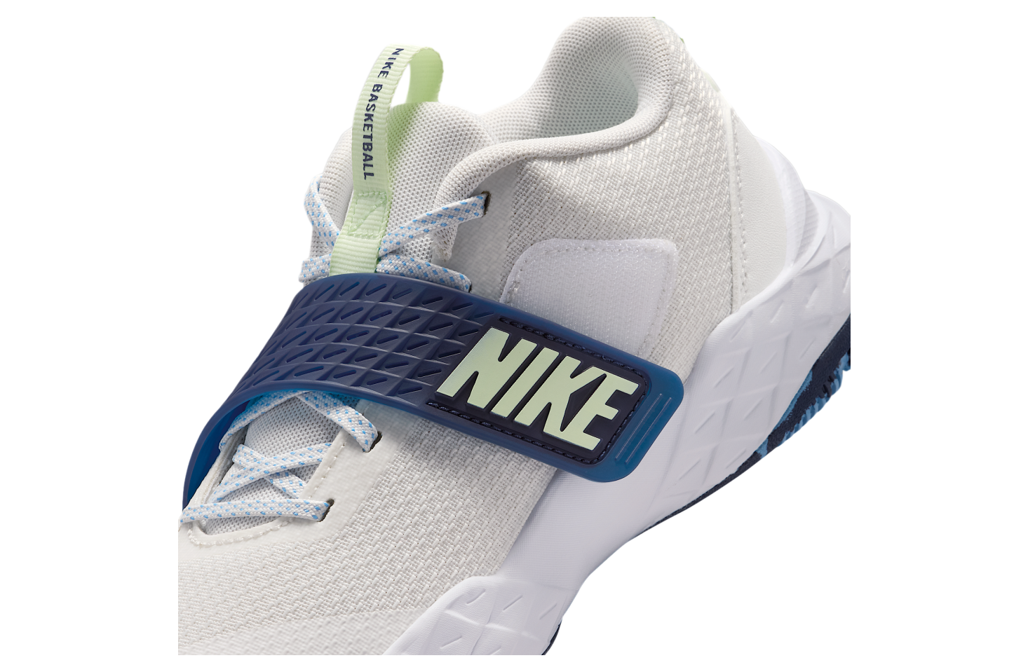 Nike Team Hustle D 12 GS Summit White / Midnight Navy