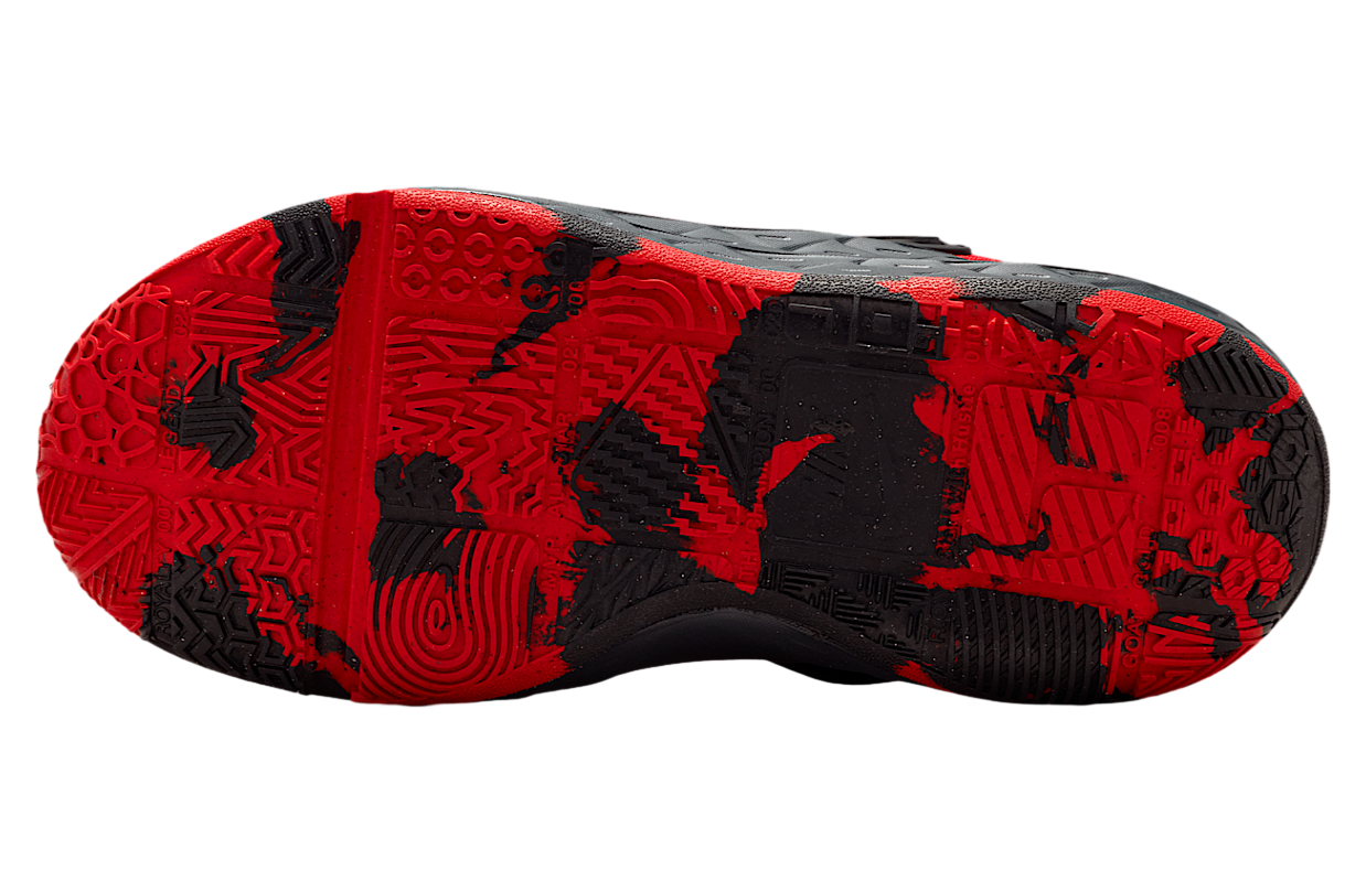 Nike Team Hustle D 12 GS University Red / Black