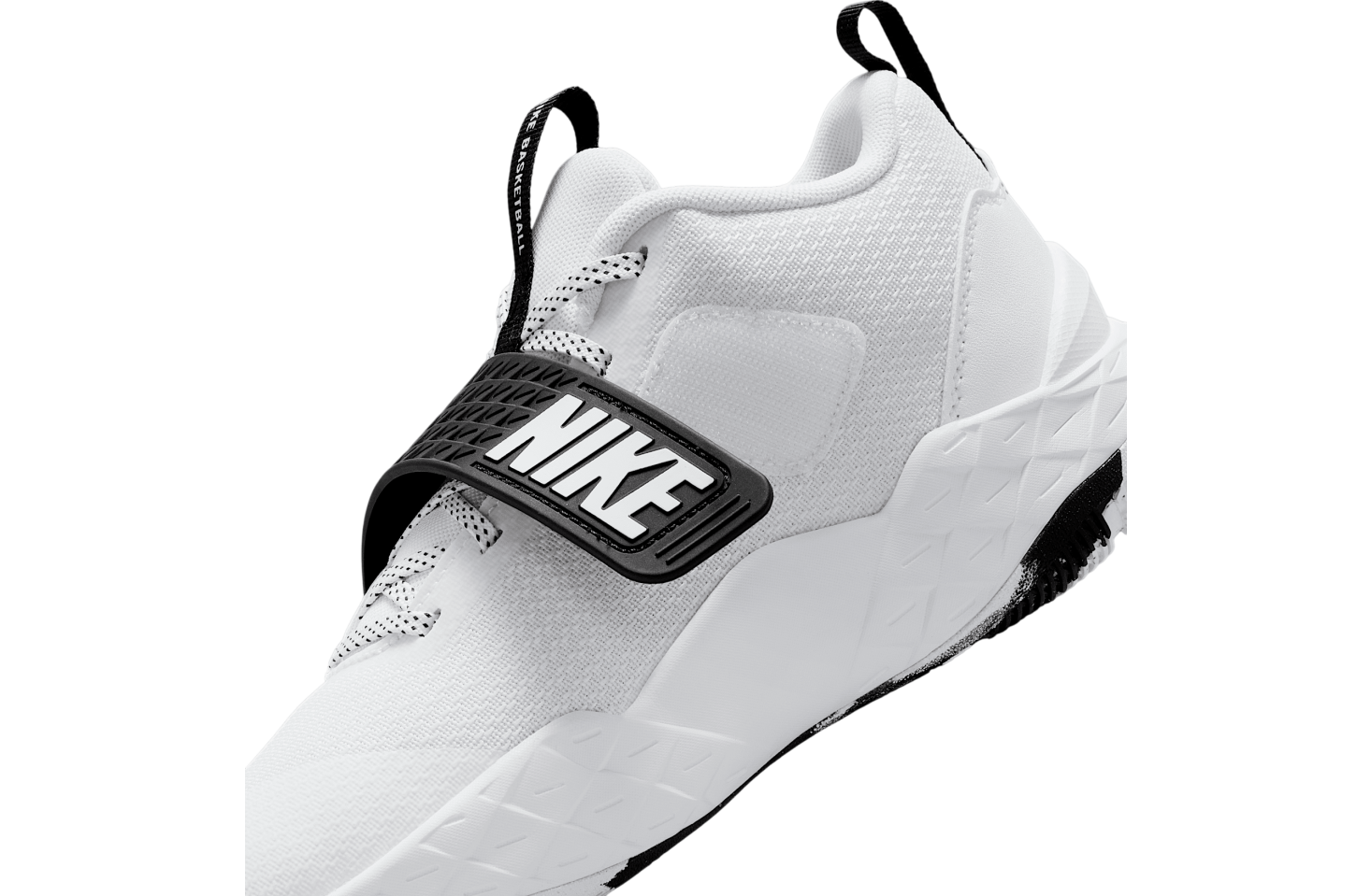 Nike Team Hustle D 12 GS White / Black