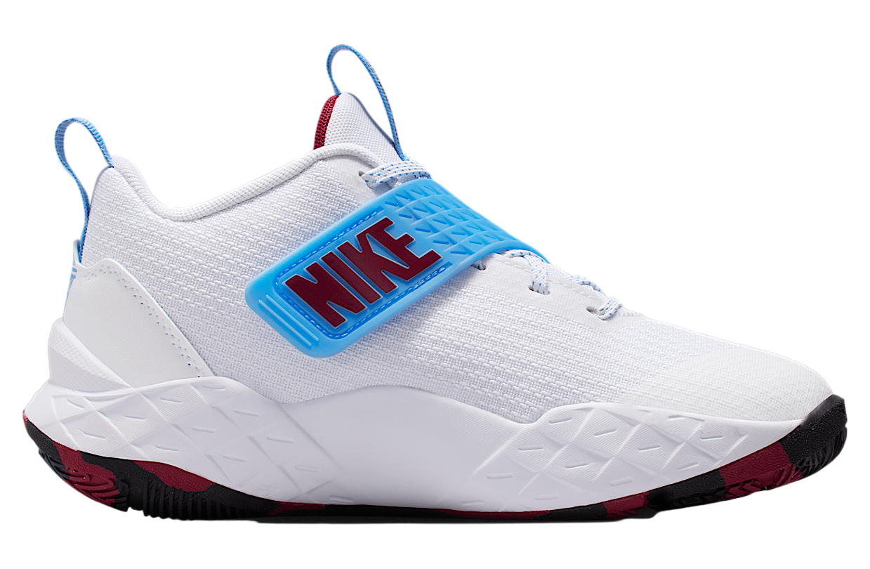 Nike Team Hustle D 12 Gs White / University Blue