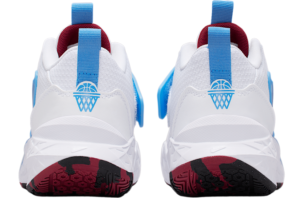 Nike Team Hustle D 12 Gs White / University Blue