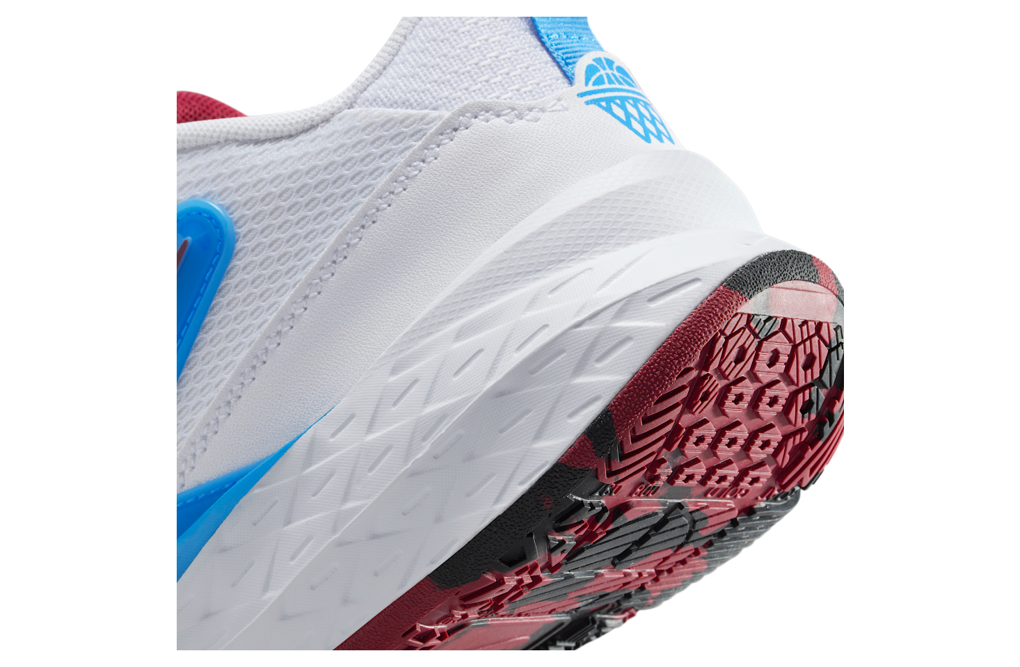 Nike Team Hustle D 12 Gs White / University Blue