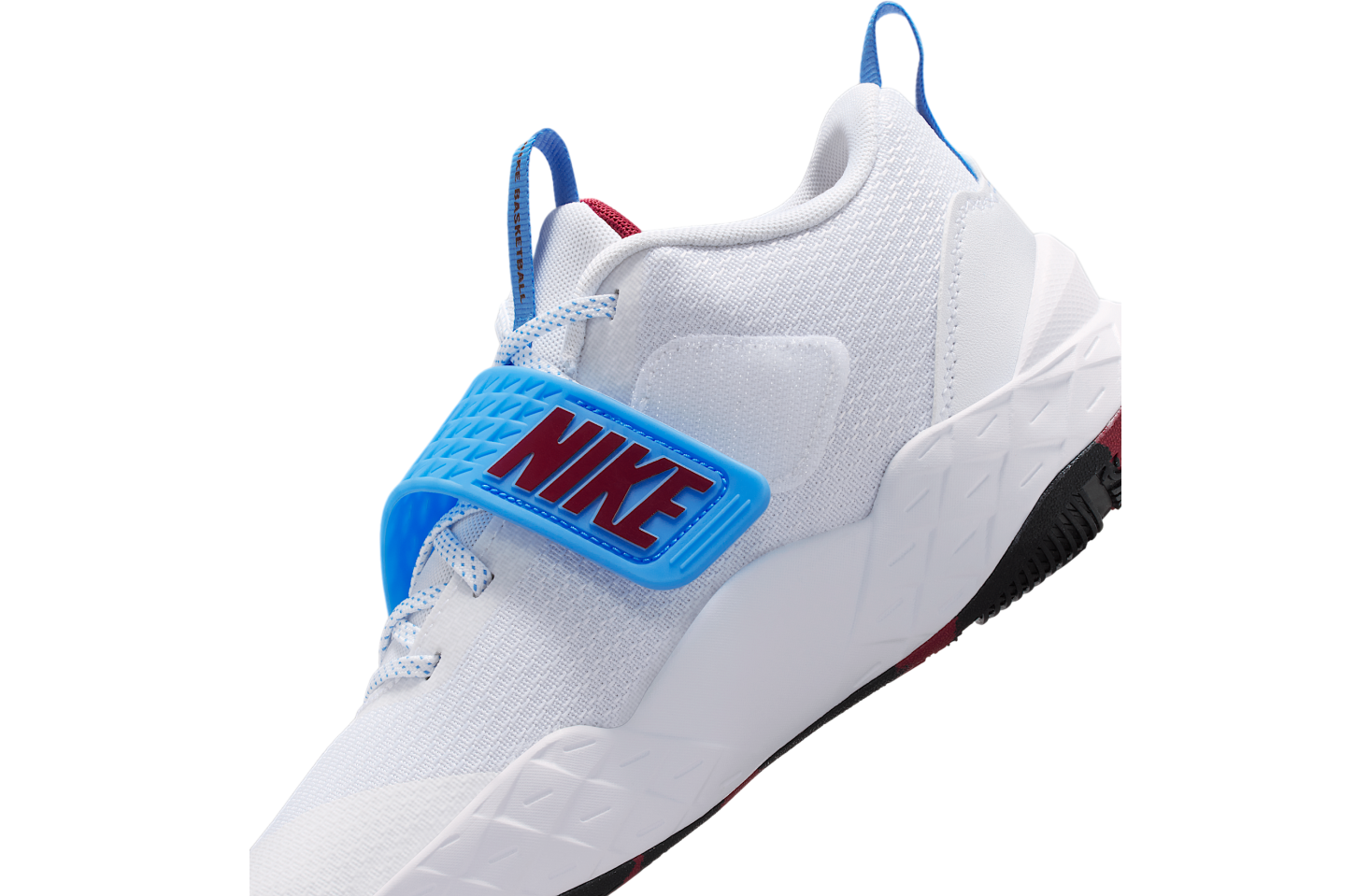 Nike Team Hustle D 12 Gs White / University Blue