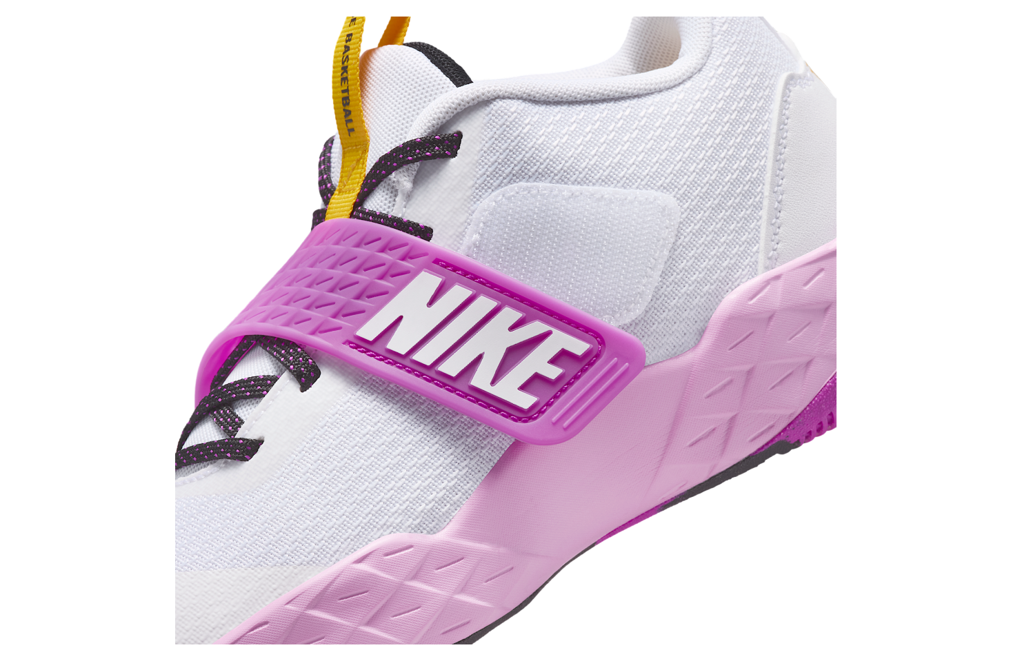 Nike Team Hustle D 12 GS White / University Gold