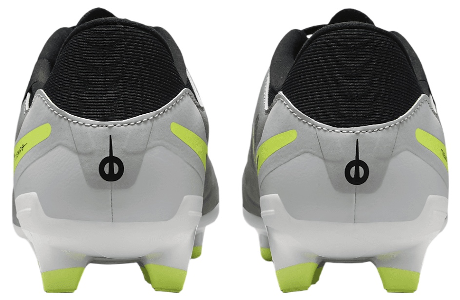 Nike Tiempo Legend 10 Academy Low MG Metallic Silver / Volt