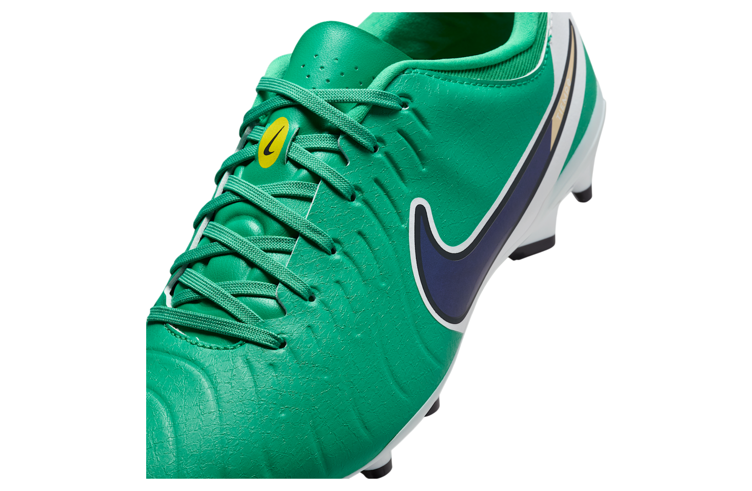Nike Tiempo Legend 10 Academy Lv8 Low Fg Stadium Green / Dark Obsidian