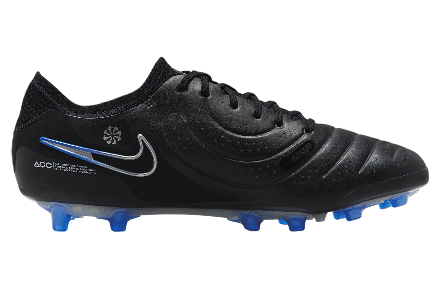 Nike Tiempo Legend 10 Elite AG Black / Hyper Royal