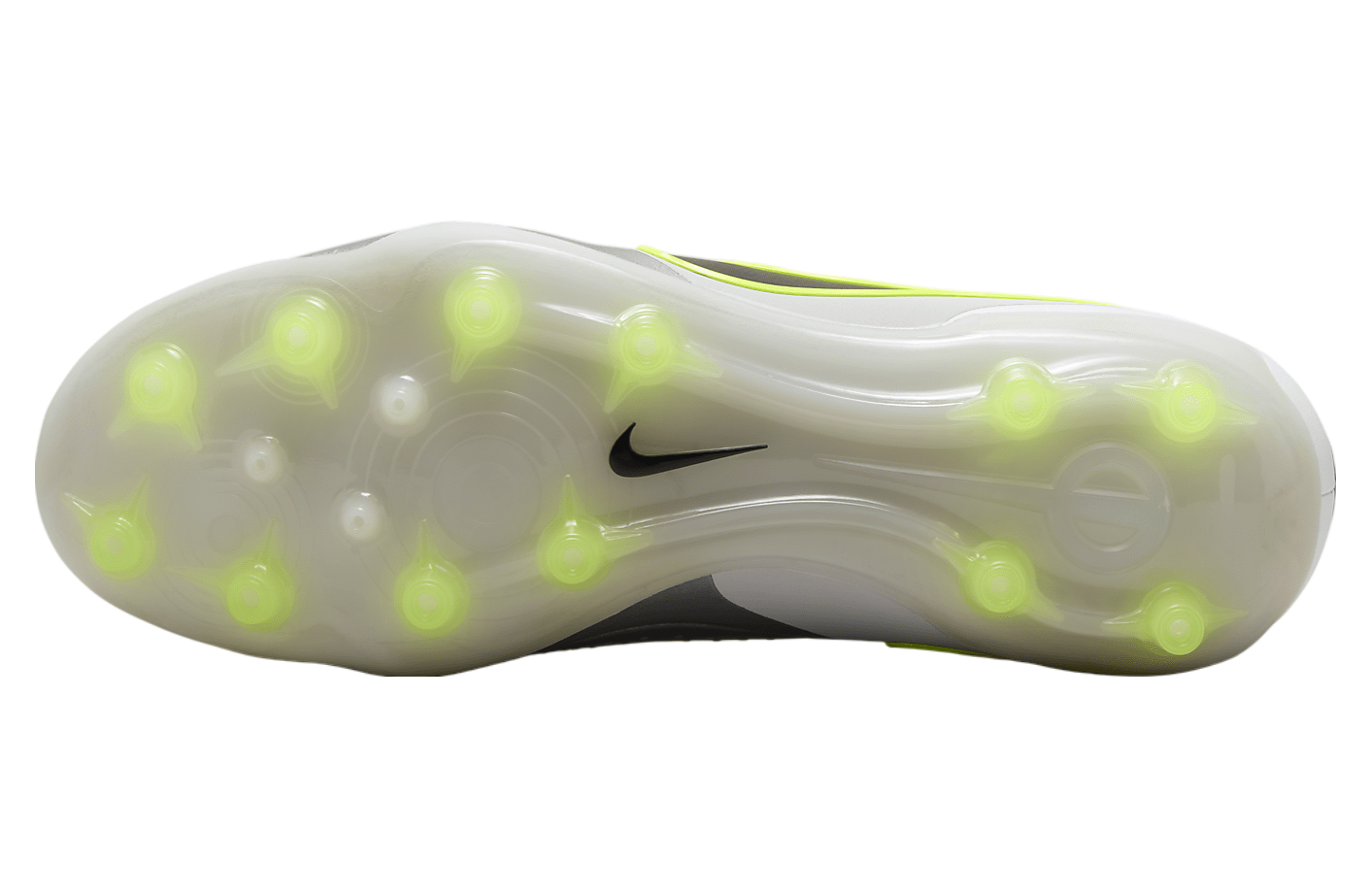 Nike Tiempo Legend 10 Elite AG Metallic Silver / Volt