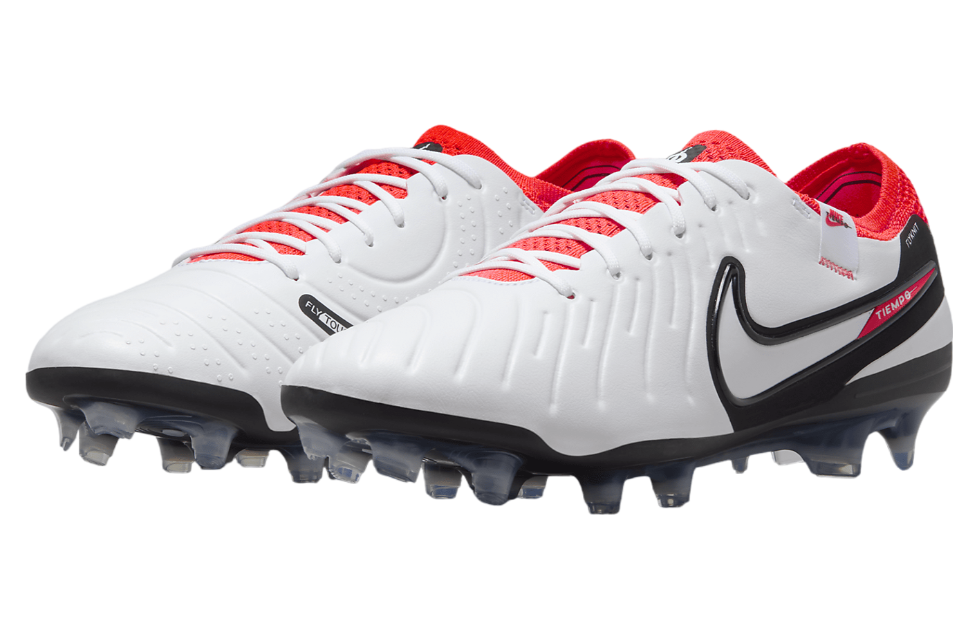 Nike Tiempo Legend 10 Elite FG White / Bright Crimson