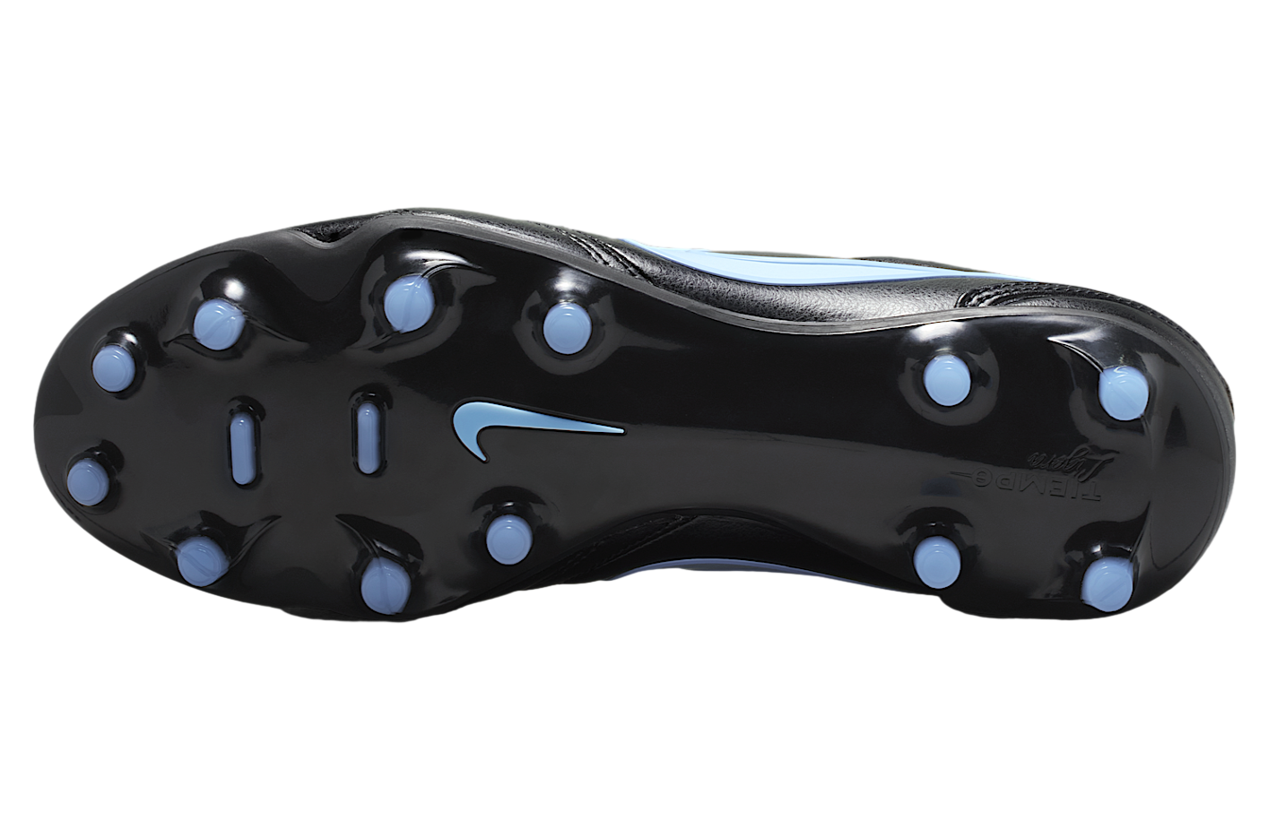 Nike Tiempo Ligera Pro Low FG Black / Ice Blue