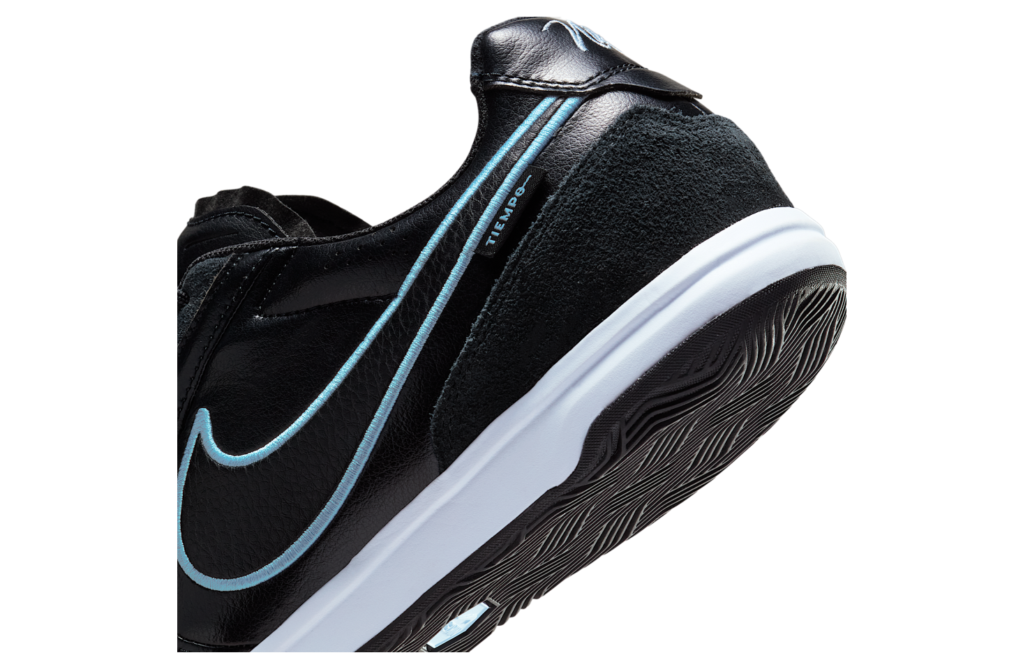 Nike Tiempo Streetgato Low IC Black / Ice Blue