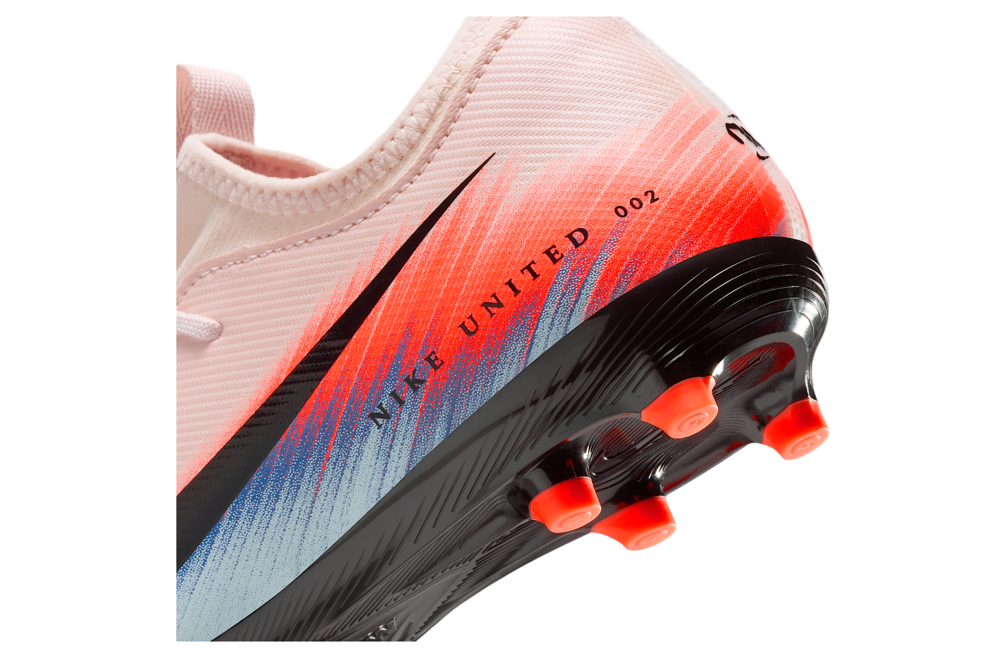 Nike United Jr Mercurial Vapor 16 Academy GS Low MG Silt Red / Racer Blue