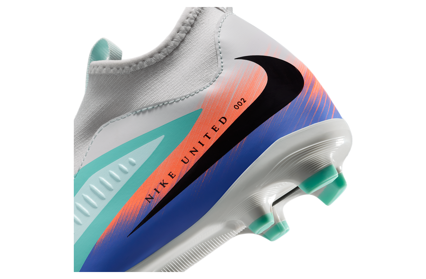 Nike United Jr Phantom 6 High Academy GS MG Pistachio Frost / Hyper Orange