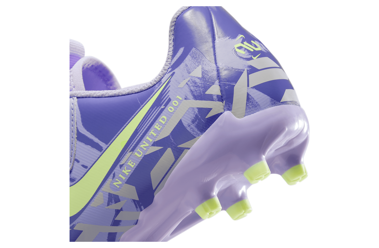 Nike United Jr Phantom GX 2 Academy GS Low MG Purple Agate / Barely Volt