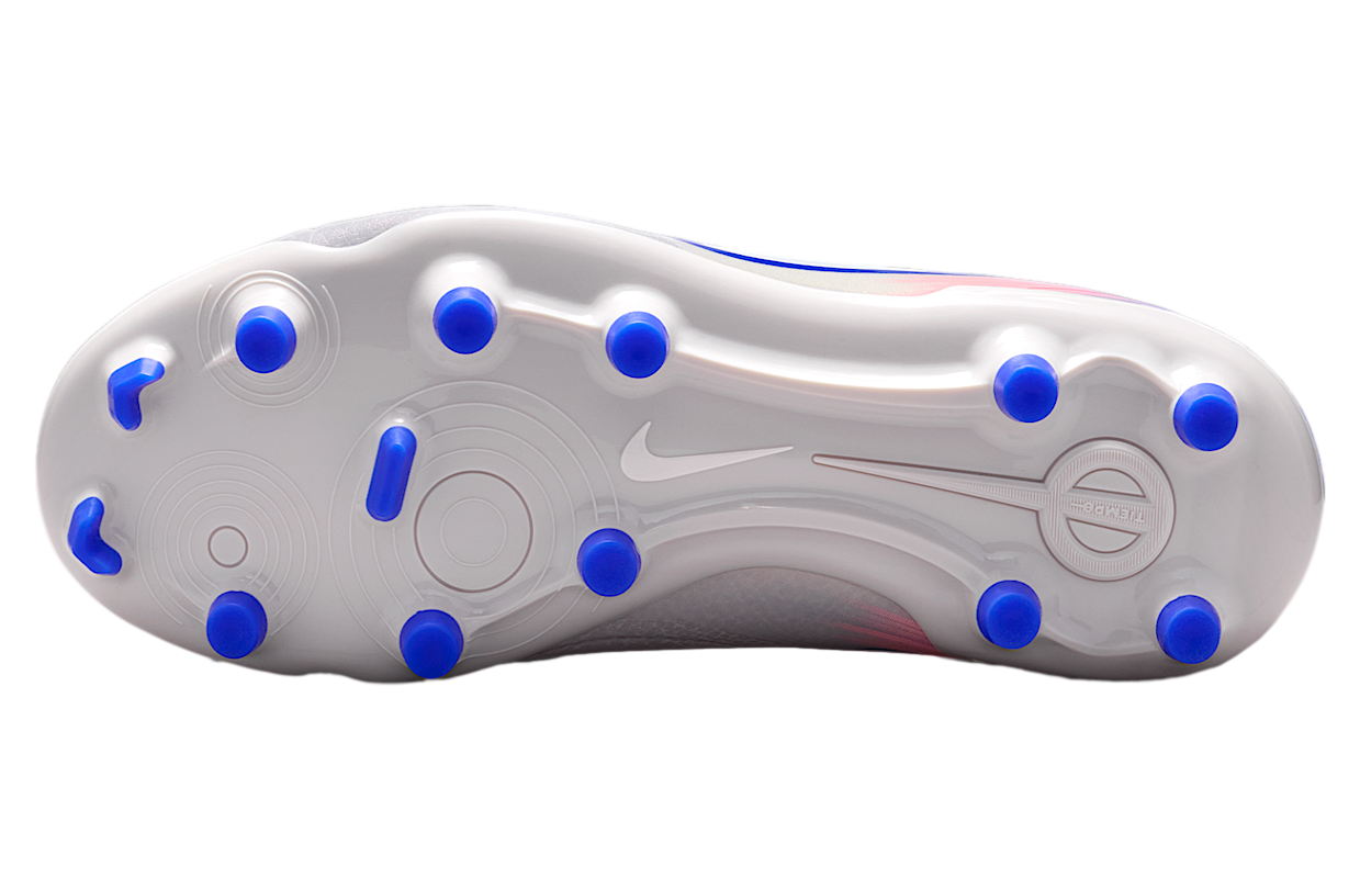 Nike United Jr Tiempo Legend 10 Academy GS Low MG Vast Grey / Racer Blue