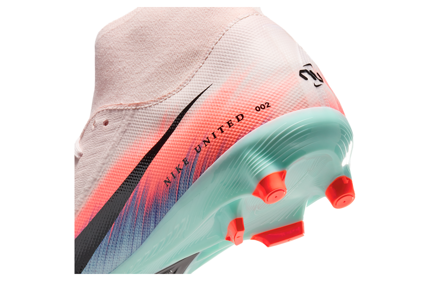 Nike United Mercurial Superfly 10 Academy High MG Silt Red / Racer Blue