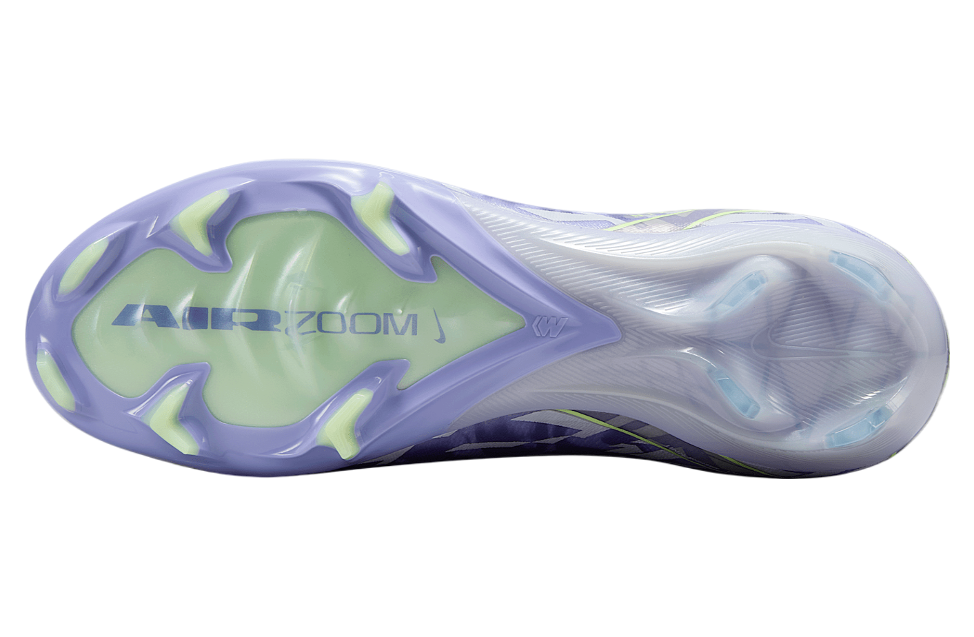 Nike United Mercurial Superfly 10 Elite High FG Purple Agate / Barely Volt