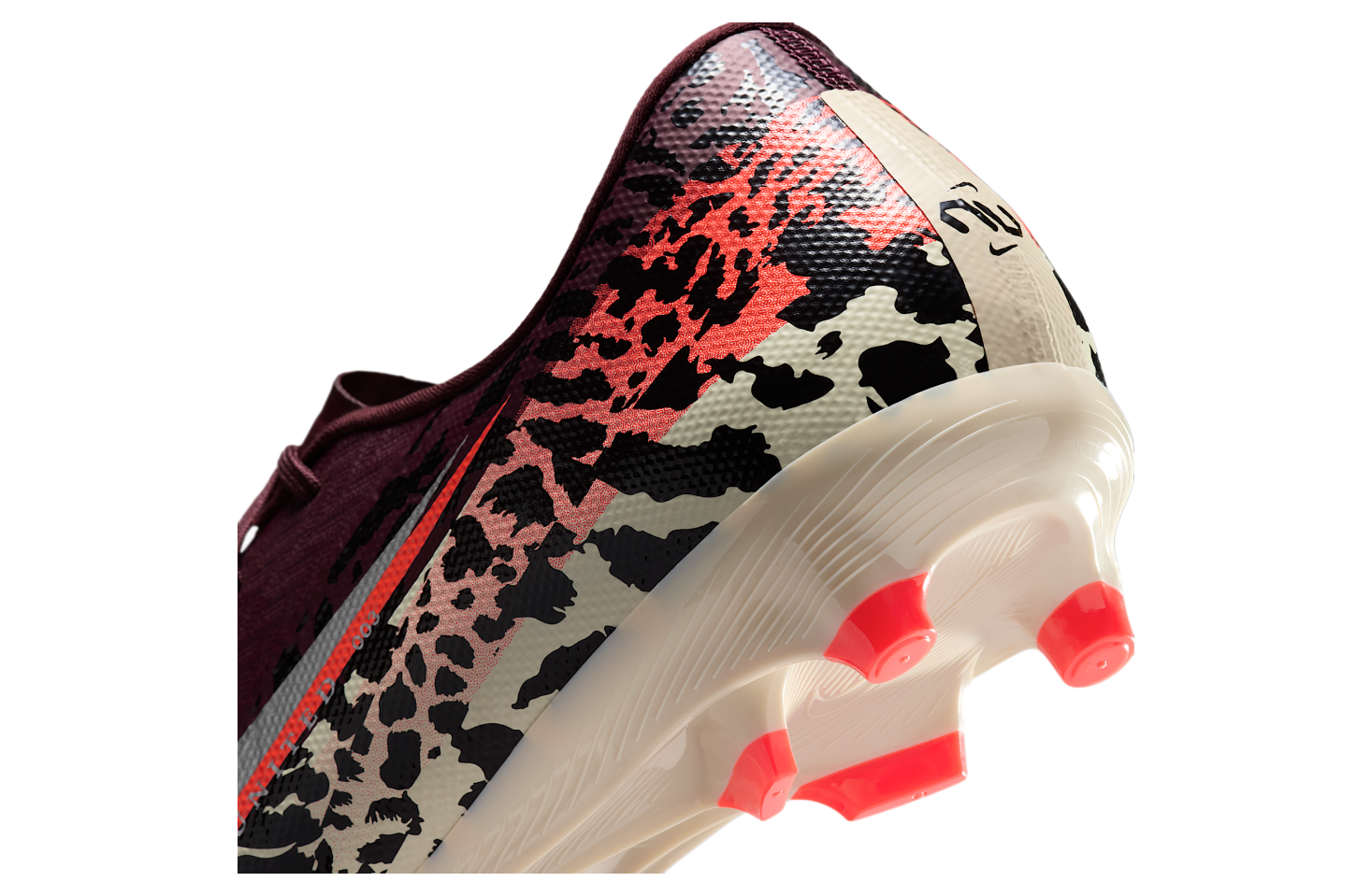 Nike United Mercurial Vapor 16 Academy Low MG Burgundy Crush / University Red