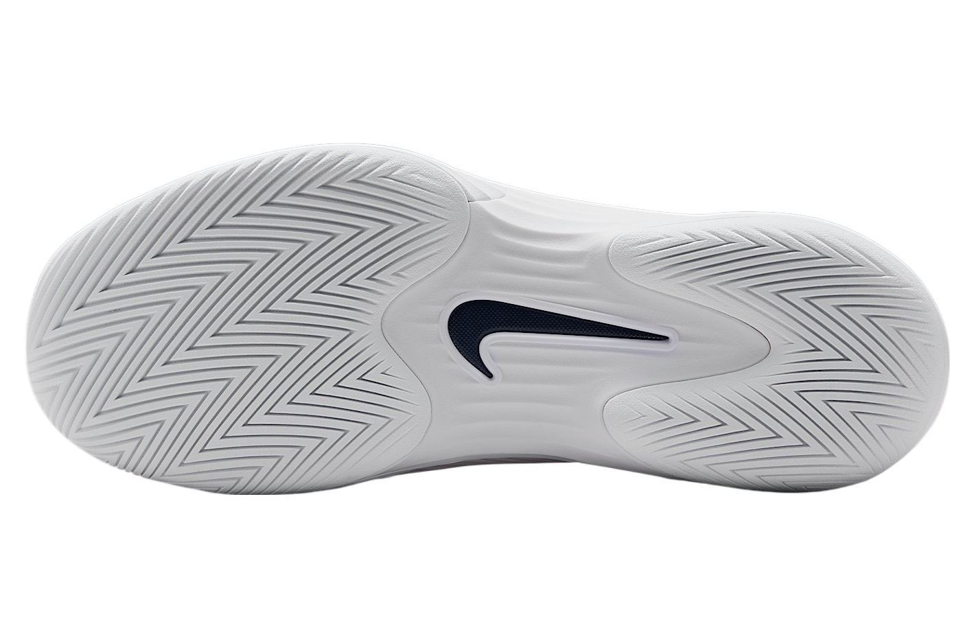 Nike Vapor 12 White / Midnight Navy (hard Court)