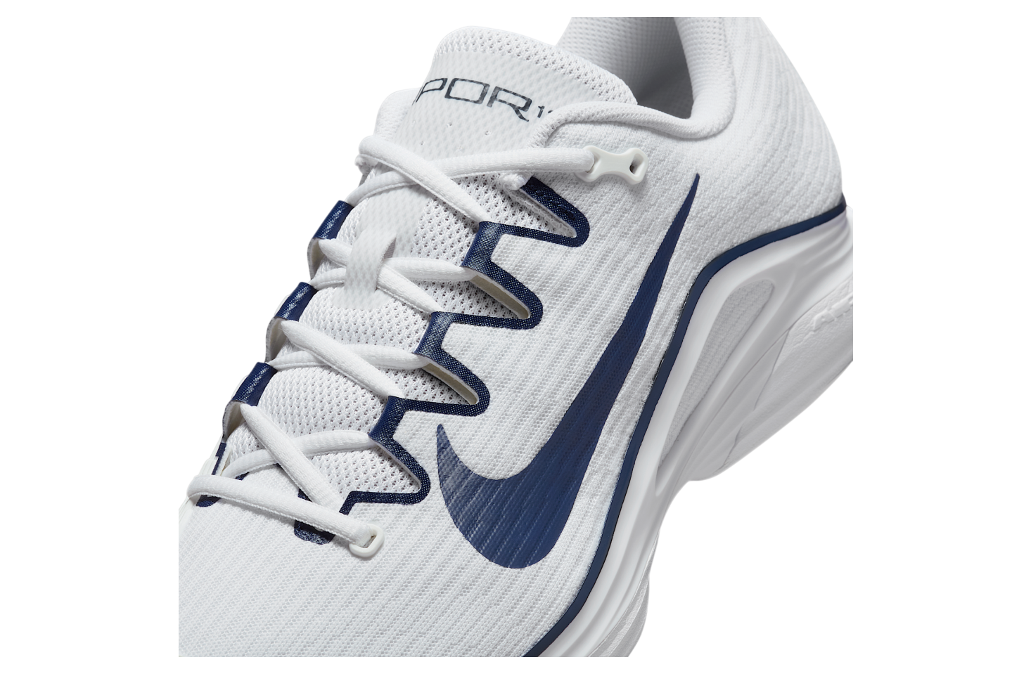 Nike Vapor 12 White / Midnight Navy (hard Court)