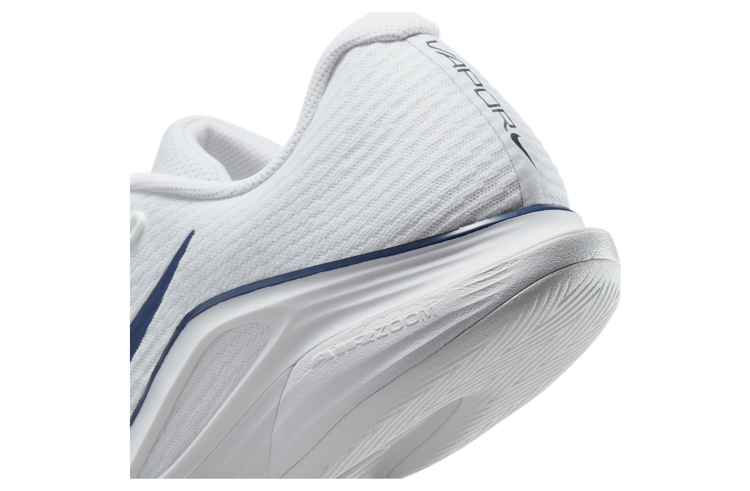 Nike Vapor 12 White / Midnight Navy (hard Court)