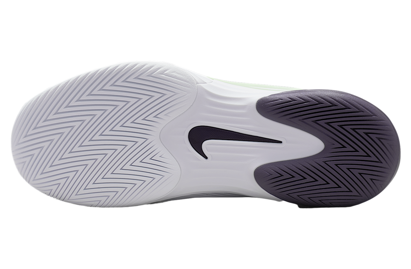 Nike Vapor 12 White / Volt Tint (Hard Court)