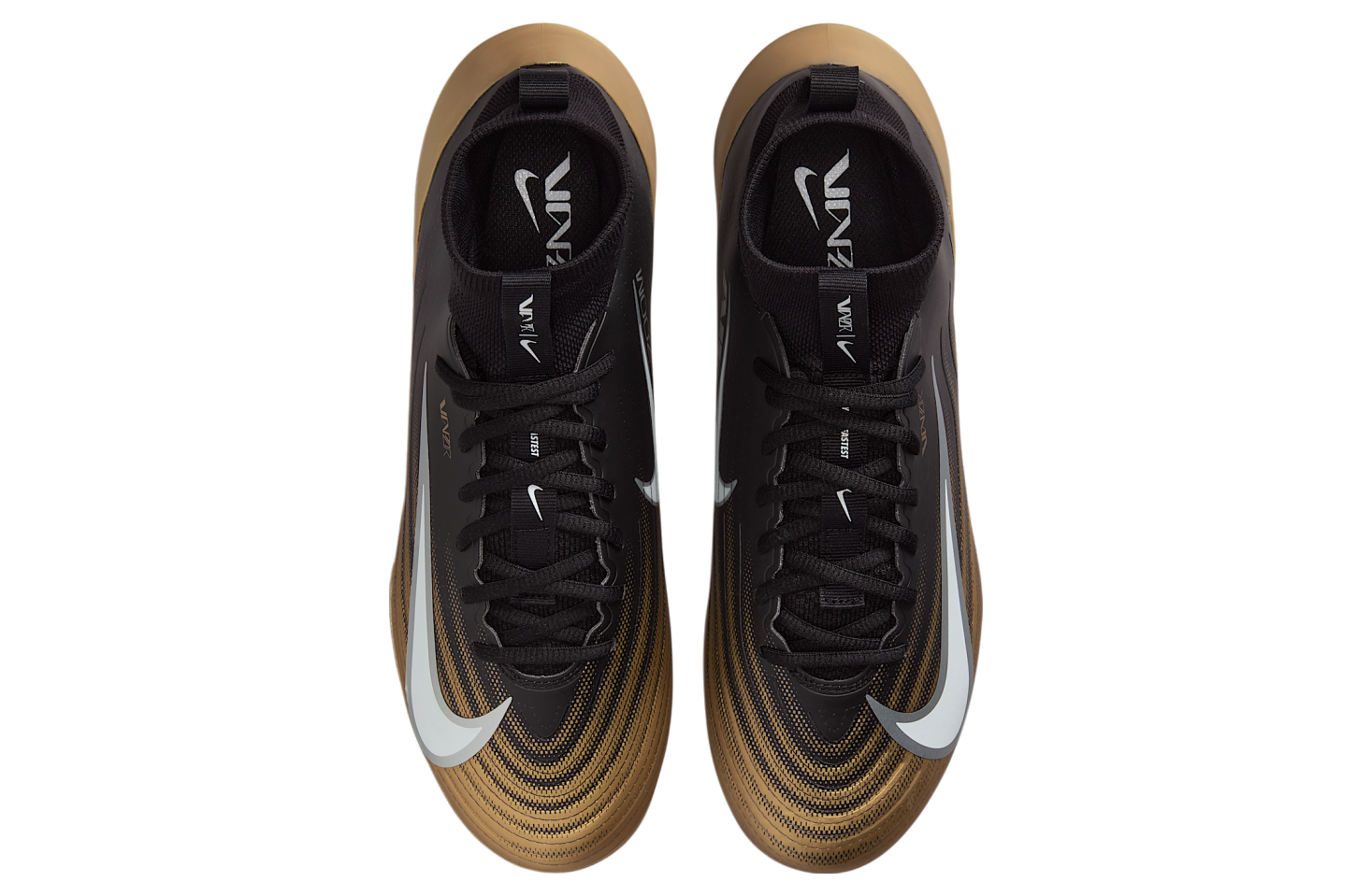 Nike Vapor Pro 1 Football Cleats Black Metallic Gold Men\'s Size 10 FB3298-003 Nike Vapor Pro 1 Black / Metallic Gold - Jun 2025 - FB3298  main image 3