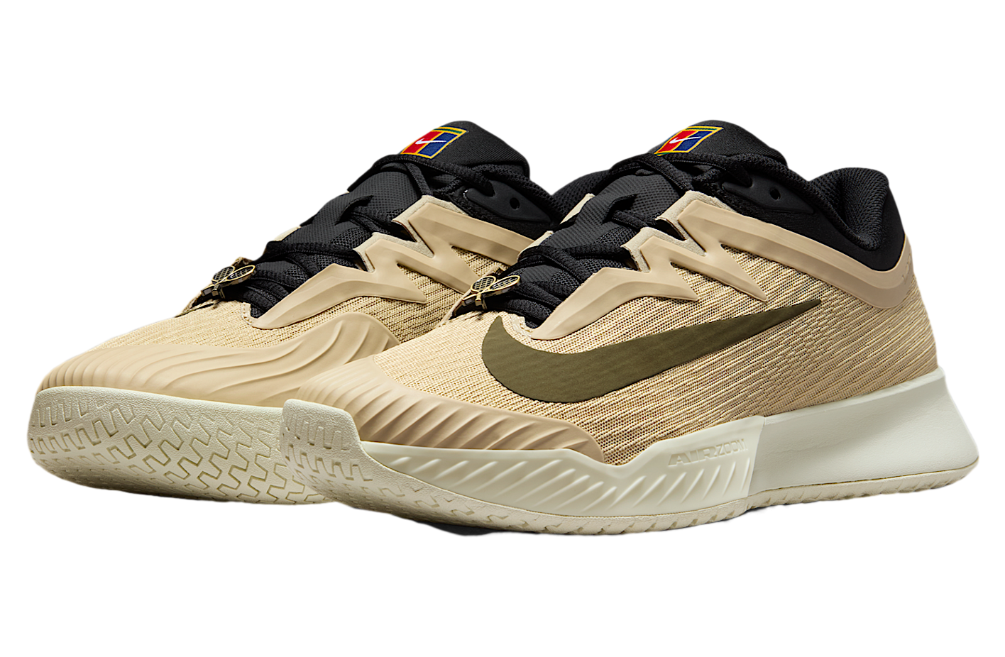 Nike Court Air Zoom Vapor Pro 2 Mens Khaki Tennis Shoes HV1483-200 Size 11 Nike Vapor Pro 3 HC Heritage Men main image 3