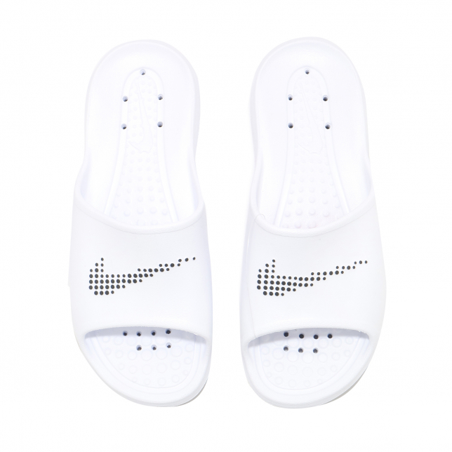 BUY Nike Victori One Shower Slide White Black | Kixify Marketplace