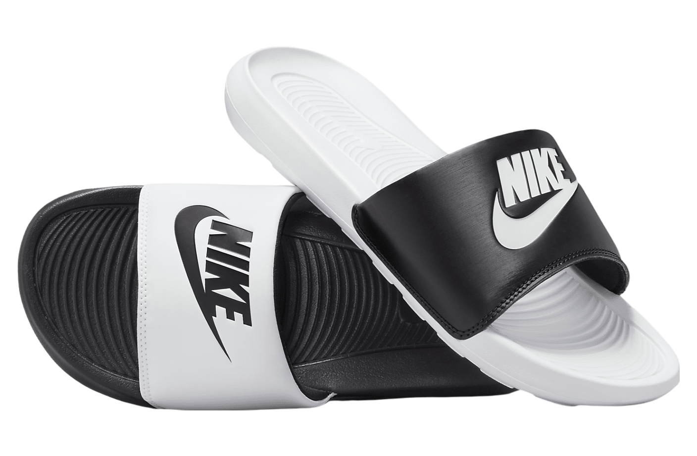 Nike Victori One Slide Mix White Black