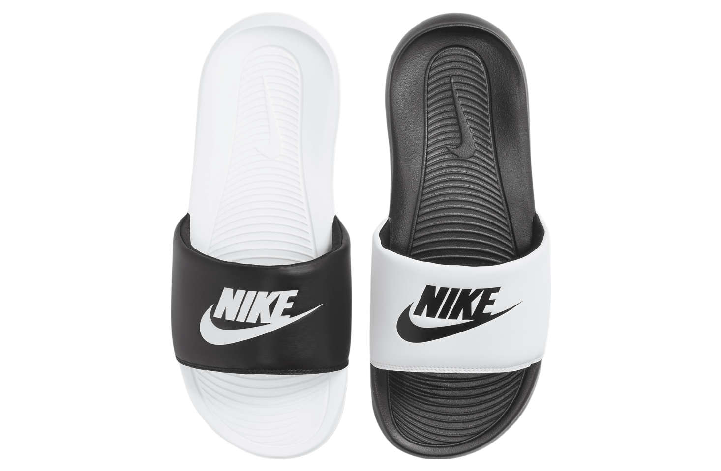 Nike Victori One Slide Mix White Black