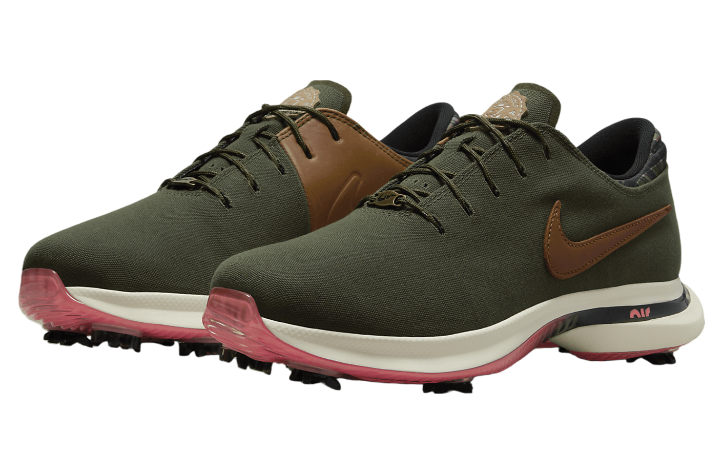 Nike Victory Tour 3 Cargo Khaki / Hot Punch