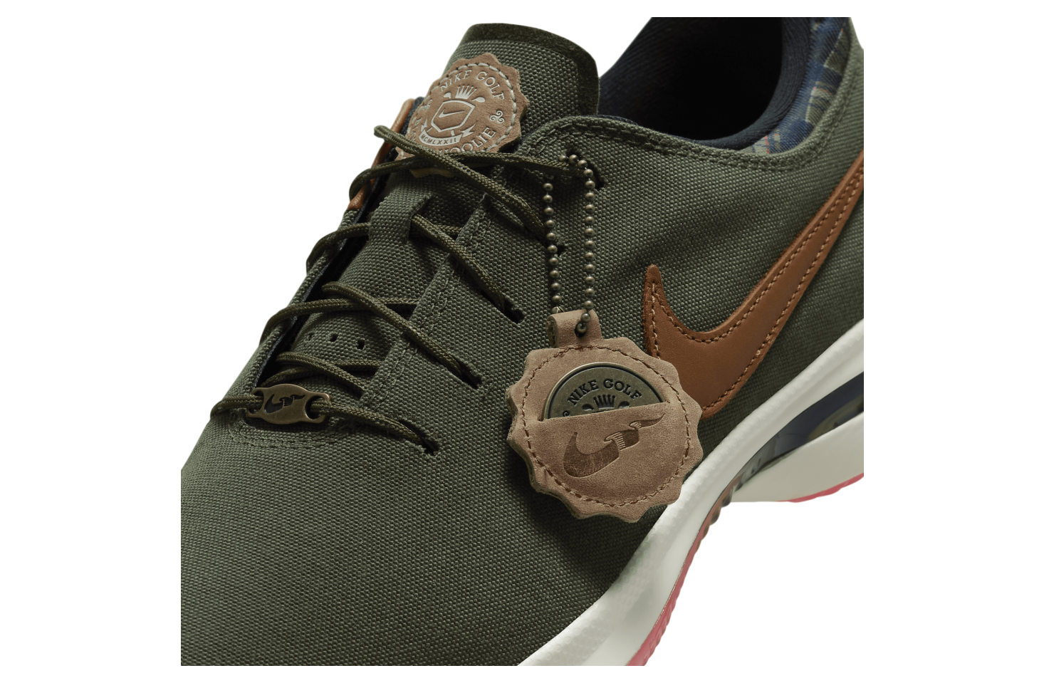 Nike Victory Tour 3 Cargo Khaki / Hot Punch