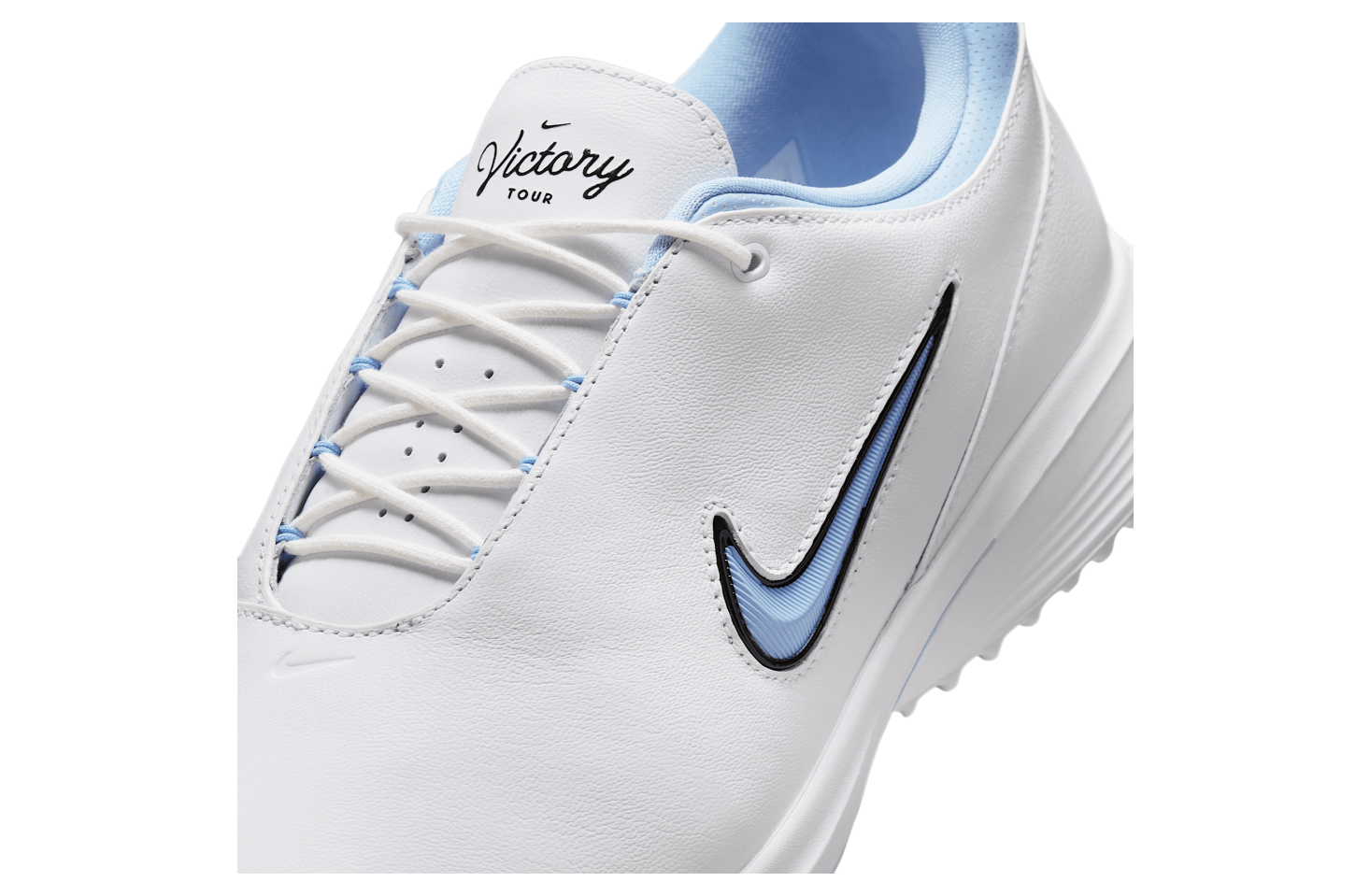 Nike Victory Tour 4 White / Photon Dust / Psychic Blue / Black