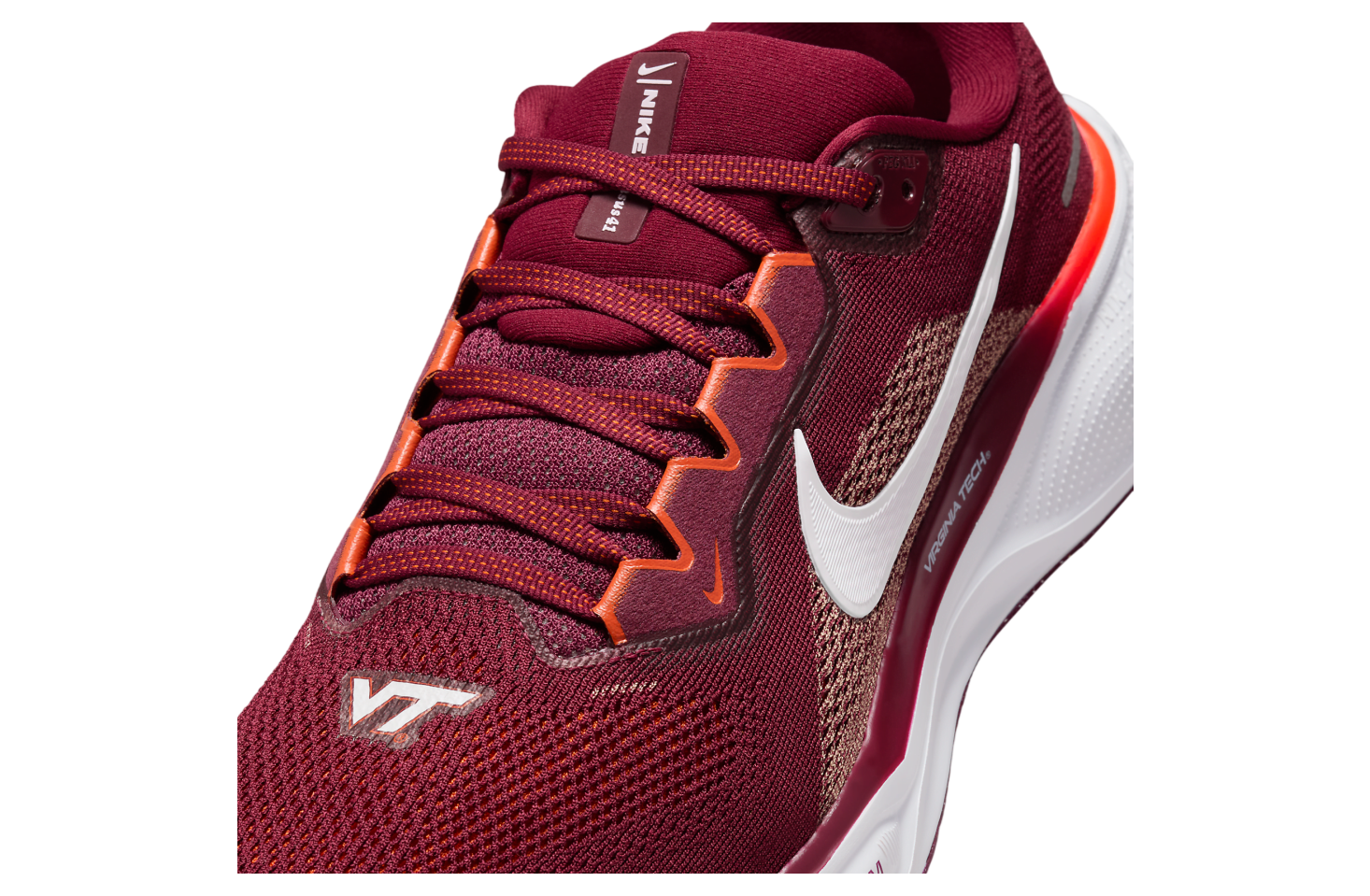 Nike Virginia Tech Pegasus 41 Deep Maroon / White