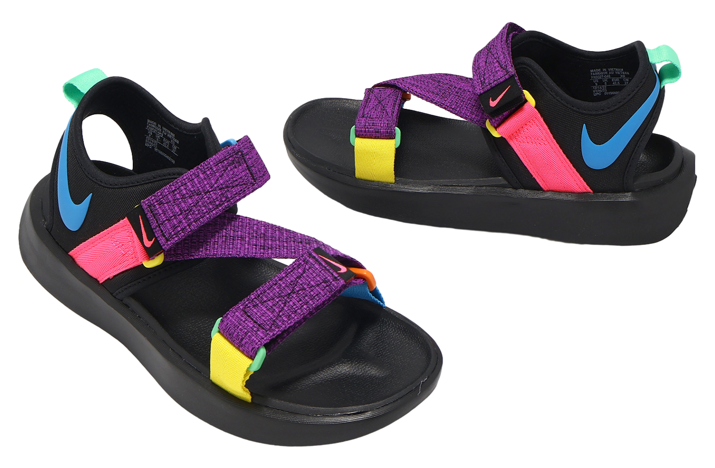 Nike Vista Sandal Black / Blue Lighting