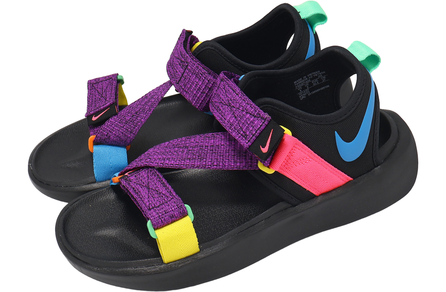 Nike Vista Sandal Black / Blue Lighting