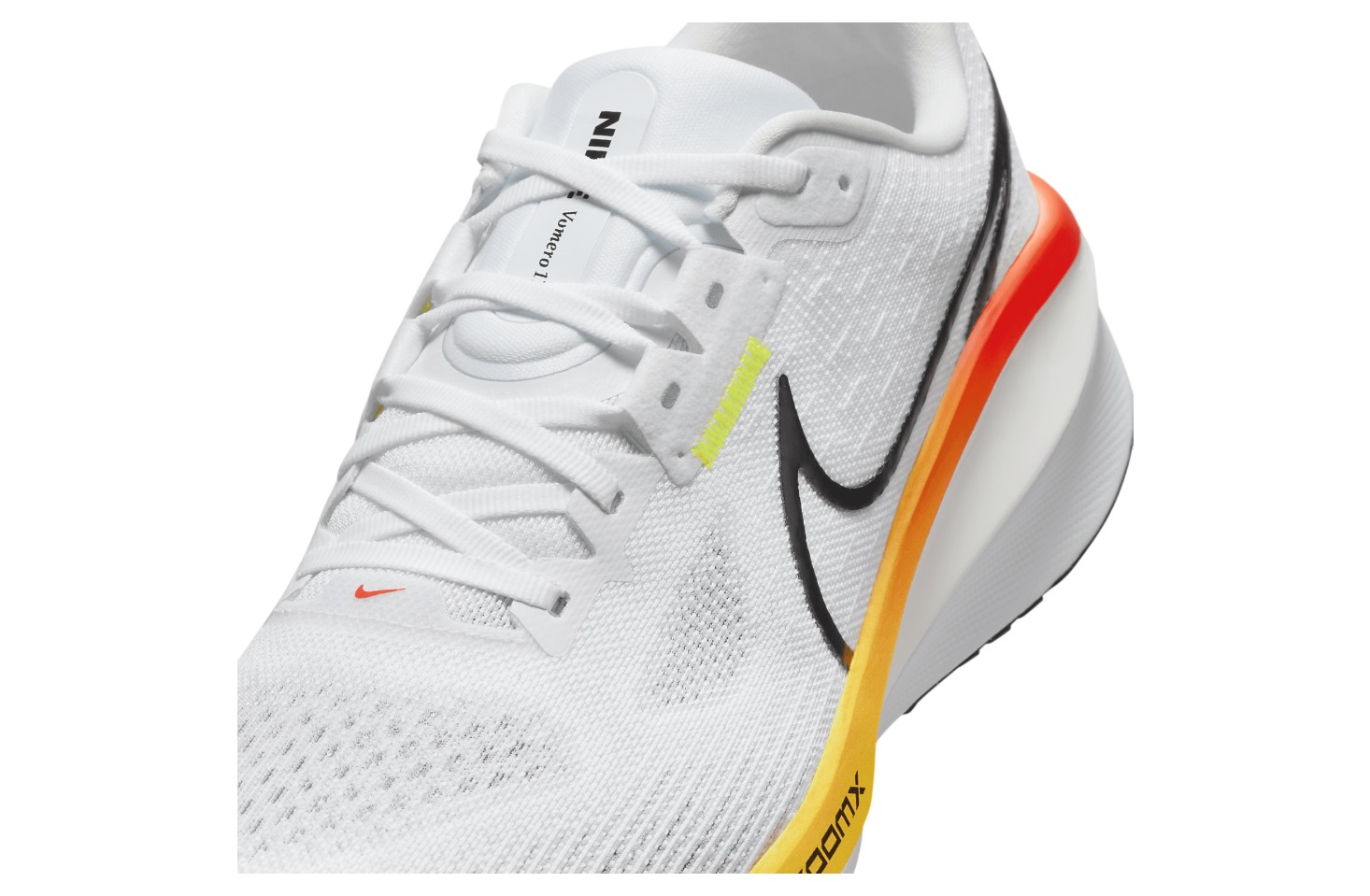 Nike Vomero 17 White / Bright Crimson