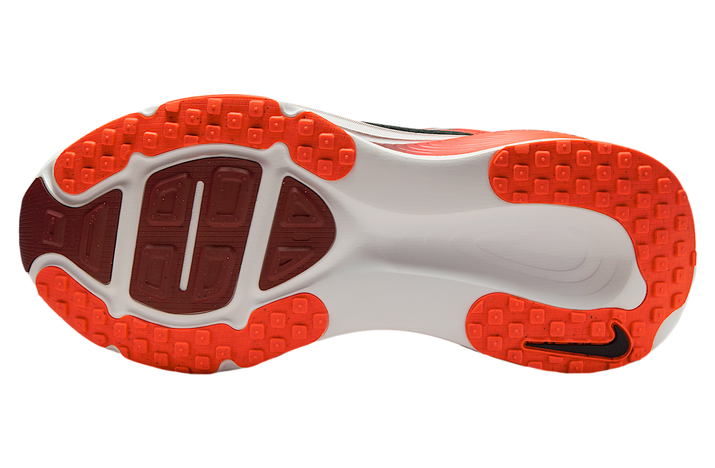 Nike Vomero 18 Black / Bright Crimson (Extra Wide)