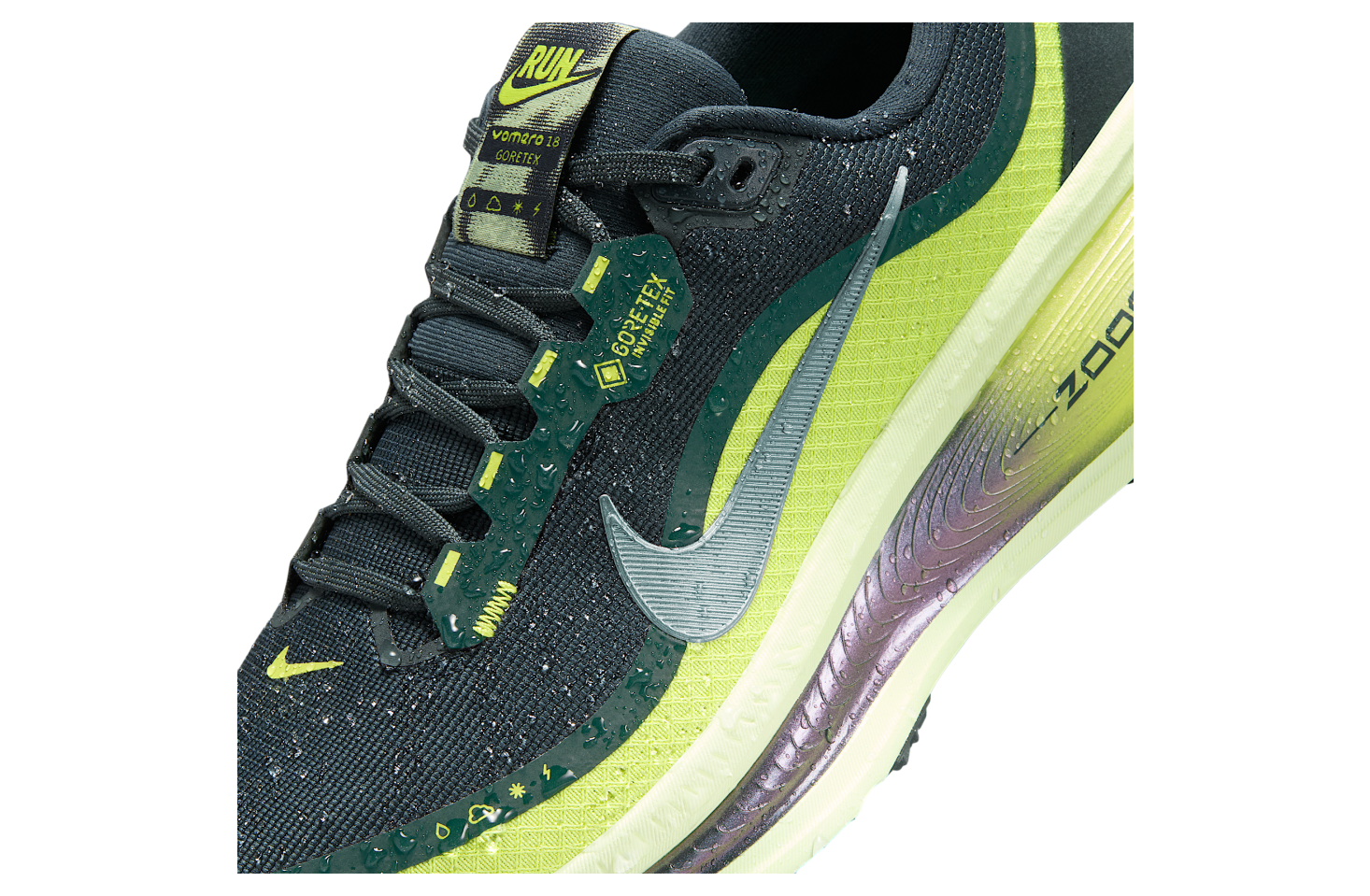 Nike Vomero 18 Gore-Tex WMNS Seaweed / Light Liquid Lime