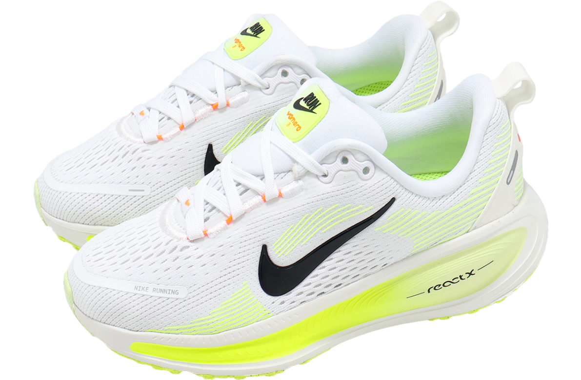 Nike Vomero 18 GS White / Black / Volt