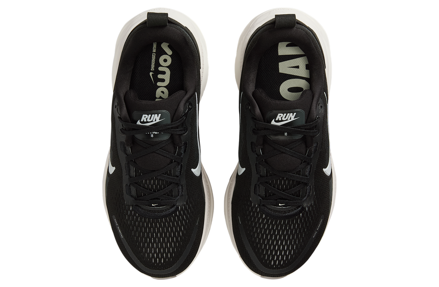 Nike Vomero 18 Wmns Black / Coconut Milk (extra Wide)