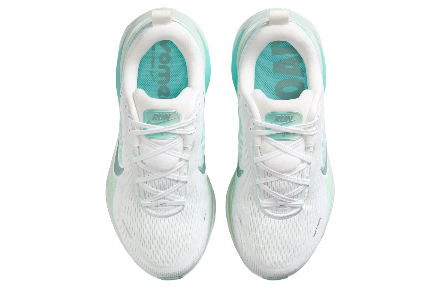 Nike Vomero 18 Wmns White / Bleached Turquoise (extra Wide)